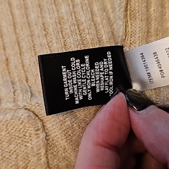 NWOT Torrid size 0 Vegan Cashmere Long Cardigan Oatmeal - Picture 7 of 8